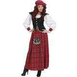 Damer - Skandinavien Dräkter & Kläder Widmann Scottish Lass Adult Costume