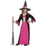 Häxor - Rosa Maskeradkläder Widmann Witch Childrens Costume Pink