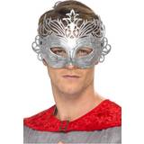 Unisex Ögonmasker Smiffys Colombina Silver Mask
