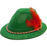 Grön - Herrar Huvudbonader Tyrolean Hat with Feather