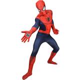 Spider man dräkt Maskerad Morphsuit Deluxe Spider-Man Morphsuit