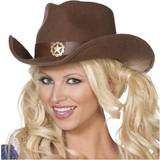 Smiffys Vilda västern Huvudbonader Smiffys Fever Boutique Wild West Cowboy Hat