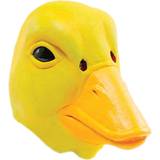 Gul - Gummi/Latex Masker Bristol Ente Duck Vollkopfmaske