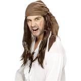 Herrar - Pirater Peruker Smiffys Buccaneer Pirate Wig