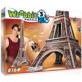 3d pussel eiffeltornet Wrebbit The Classics La Tour Eiffel 816 Bitar