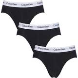 Briefs Kalsonger Calvin Klein Cotton Stretch Hip Briefs 3-pack - Black