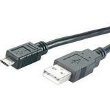 MediaRange Kablar MediaRange USB A - USB Micro-B 2.0 1.2m