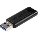 64 GB USB-minnen Verbatim Store 'n' Go PinStripe 64GB USB 3.2 Gen 1