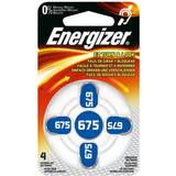 Batterier - Hörapparatsbatteri Batterier & Laddbart Energizer 675 4-pack