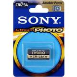 Sony CR123A Batterier & Laddbart Sony CR123A Lithium Photo