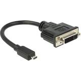 Kablar DeLock Micro HDMI - DVI-D Adapter 0.2m