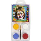 Unisex Smink Eulenspiegel Ansiktsfärg Clown mix färg