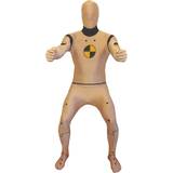 Morphsuit Guld Maskeradkläder Morphsuit Crash Test Dummy Morphsuit