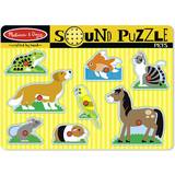 Knoppussel Melissa & Doug Pets Sound Puzzle 8 Pieces
