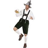 Grön - Oktoberfest Dräkter & Kläder Widmann Bavarian Man Costume