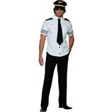 Pilot - Svart Maskeradkläder Smiffys Fever Mile High Costume