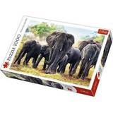 Trefl Familjepussel Trefl African Elephants