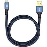 Oehlbach USB A-Lightning - USB-kabel Kablar Oehlbach Plus LI USB A-Lightning 2.0 3m