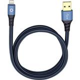 Oehlbach USB A-Lightning - USB-kabel Kablar Oehlbach Plus LI USB A-Lightning 2.0 1m