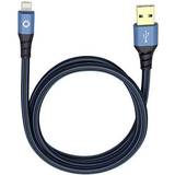 Oehlbach USB A-Lightning - USB-kabel Kablar Oehlbach Plus LI USB A-Lightning 2.0 0.5m