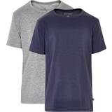 Multifärgade T-shirts Barnkläder Minymo T-shirt 2-Pack - Dark Navy (3932-778)