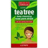 Beauty Formulas Tea Tree Deep Cleansing Nose Pore Strips 6-pack