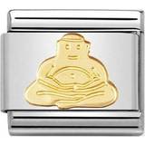 Nomination Composable Classic Link Buddha Charm - Silver/Gold