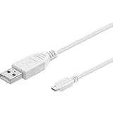 MicroConnect 2.0 - USB-kabel Kablar MicroConnect USB A - USB Micro-B 2.0 1.8m