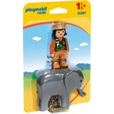 Playmobil Elefanter Figurer Playmobil Djurskötare med Elefant 9381