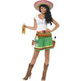 Grön - Mat & Dryck Maskeradkläder Smiffys Tequila Shooter Girl Costume