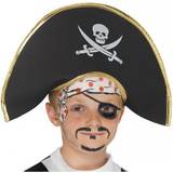 Smiffys Pirater Huvudbonader Smiffys Pirate Captain Hat