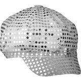 Dans - Unisex Huvudbonader Smiffys Disco Sequin Hat Silver