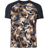 iQ-Company UV 230 Camo Loose Fit Short Sleeves Top M