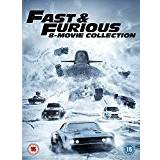 Fast and furious 8 Fast & Furious 8-Film Collection DVD (1-8 Box Set) + digital download [2017]