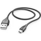 Kablar Hama Essential Line USB A-USB Micro-B 2.0 1.4m