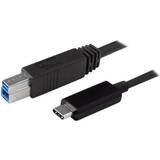 3.1 - Rund - USB-kabel Kablar StarTech USB B-USB C 3.1 Gen 2 1m