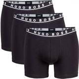 Hugo Boss Herr Kalsonger HUGO BOSS Stretch Cotton Boxer 3-pack - Black
