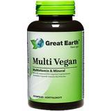 Jordgubbar Kosttillskott Great Earth Multi Vegan 60 st