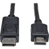 Tripp Lite HDMI-kablar Tripp Lite HDMI-DisplayPort 0.9m