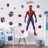Superhjältar Barnrum Walltastic Väggdekor Marvel Spider Man Large Character 45675