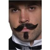 Smiffys Authentic Western Gambler Moustache Brown