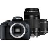 Digitalkameror Canon EOS 2000D + 18-55mm IS II + 75-300mm III