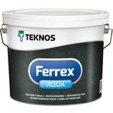 Teknos Utomhusfärger Målarfärg Teknos Ferrex Aqua Rostskyddsfärg Vit 0.5L