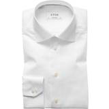 Herr Skjortor Eton Signature Twill Shirt - White