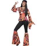 60-tal - Damer Maskeradkläder Smiffys Willow The Hippie Costume