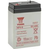 Batterier - Fordonsbatterier Batterier & Laddbart Yuasa NP4-6
