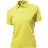 Dam - Viskos Pikétröjor Stedman Short Sleeve Polo Shirt - Yellow