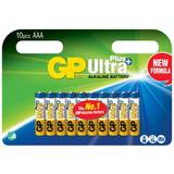 Batterier & Laddbart GP Batteries Ultra Plus Alkaline AAA Compatible 10-pack