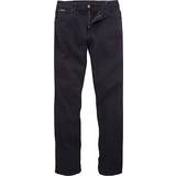 Wrangler Herr - Svarta - W28 Jeans Wrangler Texas Stretch Jeans - Black Overdye