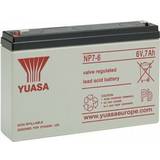 Yuasa Fordonsbatterier - Laddare Batterier & Laddbart Yuasa NP7-6
